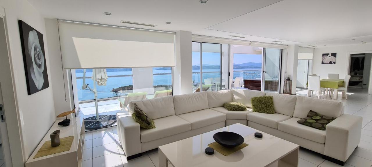 Penthouse Horizon Sky Lägenhet Alagunciftligi Exteriör bild